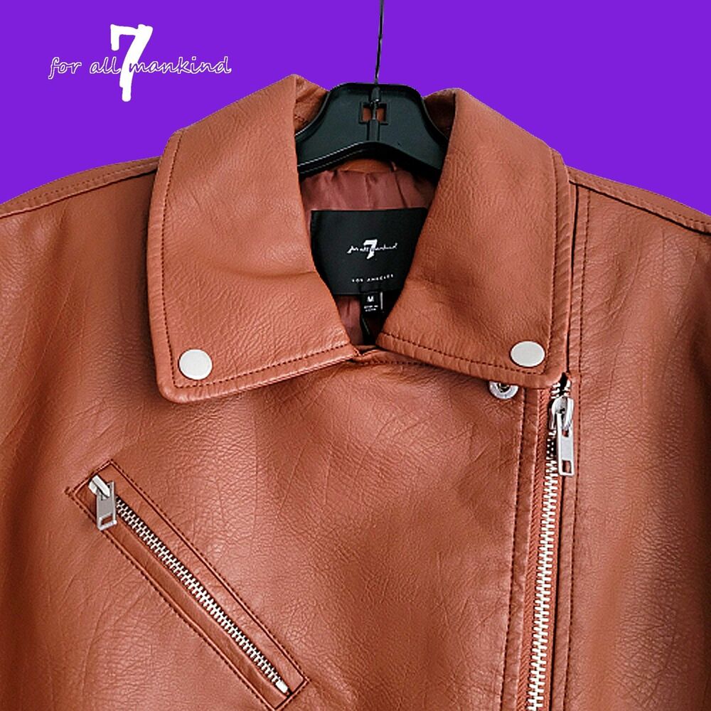 7 for All Mankind NEW Y2K Oversize Various Zipper… - image 6